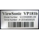 Viewsonic VP181b (Рыбинск)