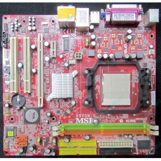 Б/У материнская плата с дефектом MSI MS-7253 K9VGM-V VER 1.1 s.AM2 (Рыбинск)