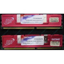 Память 512Mb (2x256Mb) DDR-1 533MHz Patriot PEP2563200+XBL (Рыбинск)