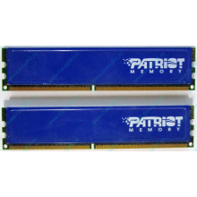 Память 1Gb (2x512Mb) DDR2 Patriot PSD251253381H pc4200 533MHz (Рыбинск)