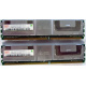 Серверная память 1024Mb (1Gb) DDR2 ECC FB Hynix PC2-5300F (Рыбинск)